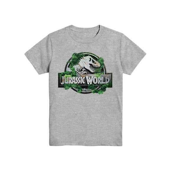 Jurassic World, Boys' & Big Boys' Graphic T-Shirt, Rusted Logo, Sizes 4-20