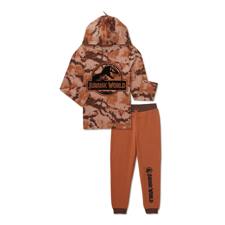 Jurassic World Boys Cosplay Hoodie and Joggers Outfit Set 2 Piece 4 10 Walmart