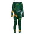 thumbnail image 1 of Jurassic World Boys Dinosaur Long Sleeve All Over Print 2 Piece Pajama Sleep Set, Sizes 4-10, 1 of 5
