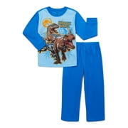 MARIO The Nightmare Before Christmas Boys Long Sleeve Top and Pants Pajama Set, 2-Piece, Sizes 4-12