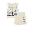 thumbnail image 1 of Jurassic World Boys Tank Top and Shorts Set, 2-Piece, Sizes 4-10, 1 of 3