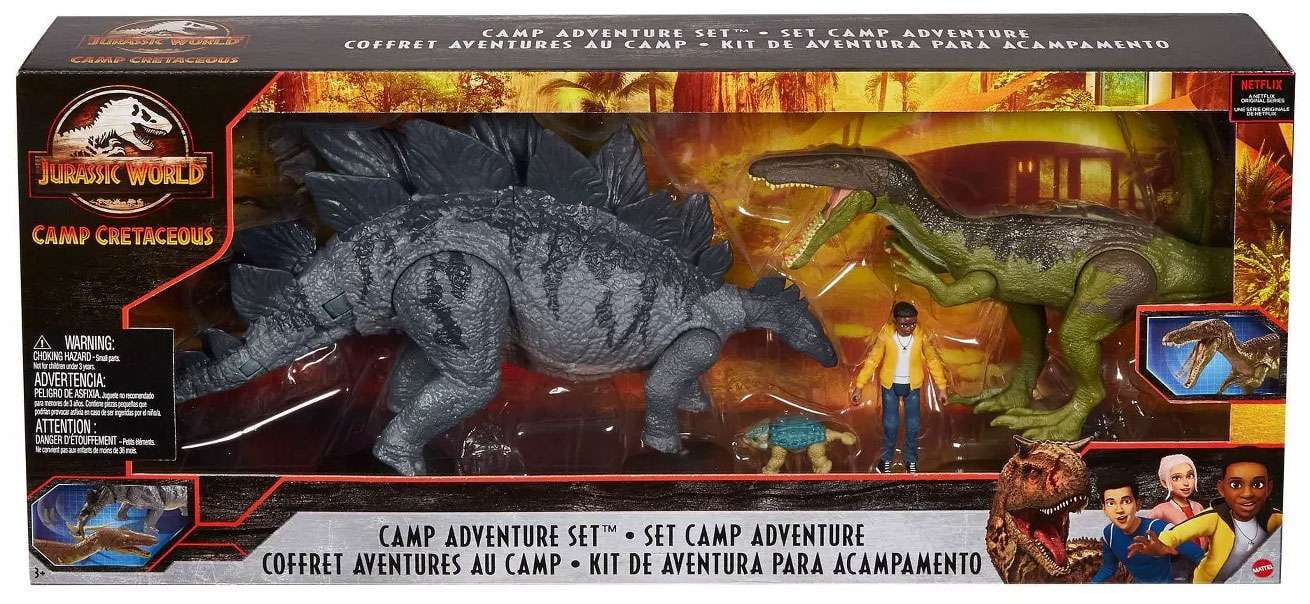 MATTEL Jurassic World Camp Cretaceous Camp Adventure Set