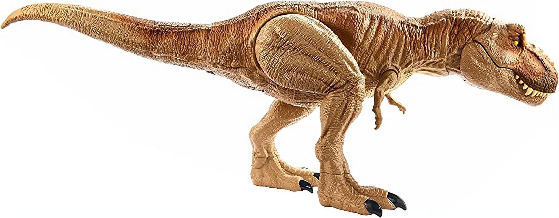 Jurassic World Camp Cretaceous Epic Roarin��� Tyrannosaurus Rex Large Action Figure, Primal Attack Feature, Sound, Realistic Shaking, Movable Joints; Ages 4 Years & Up - image 1 of 8