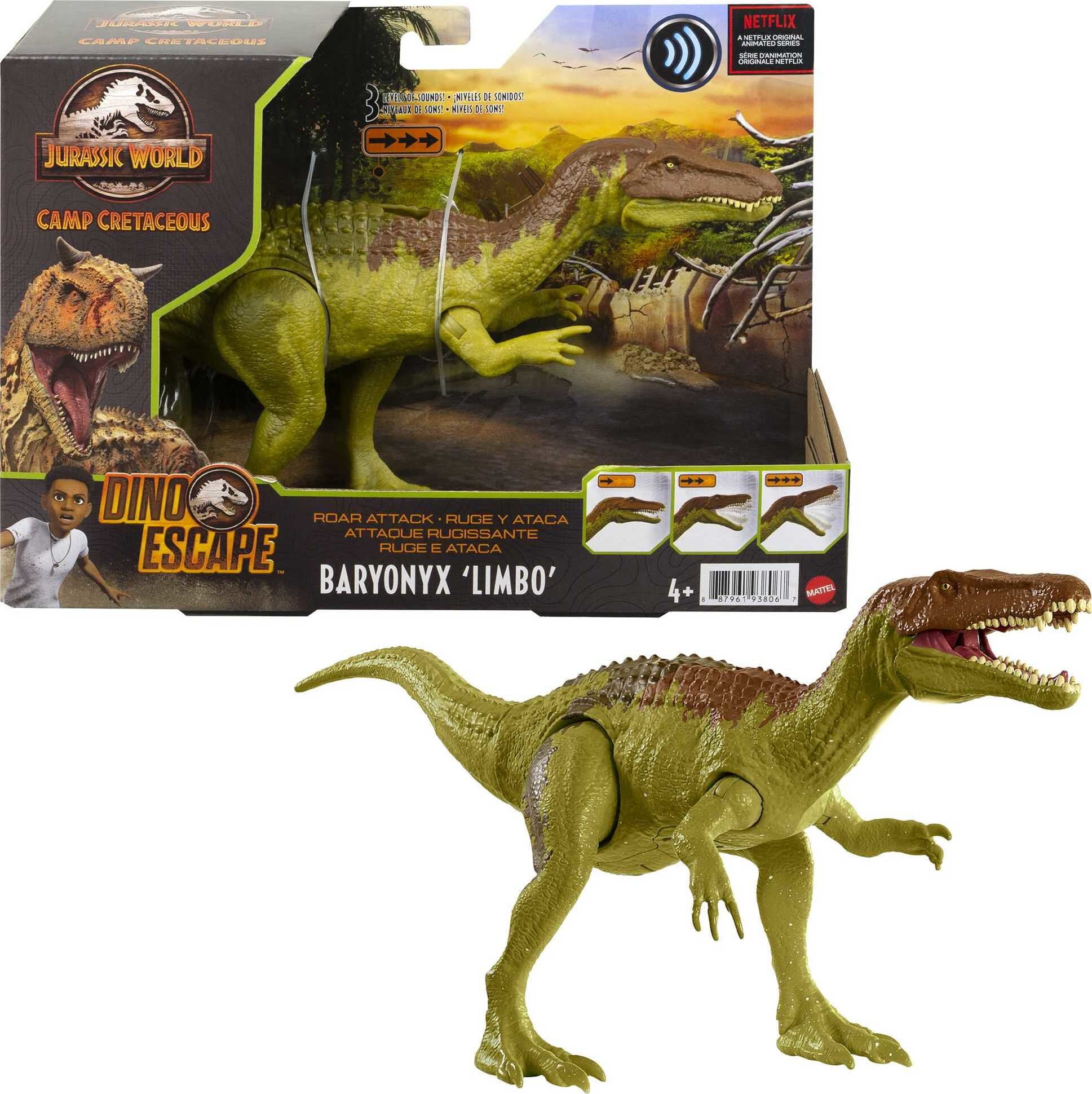 Baryonyx juguete jurassic world hotsell