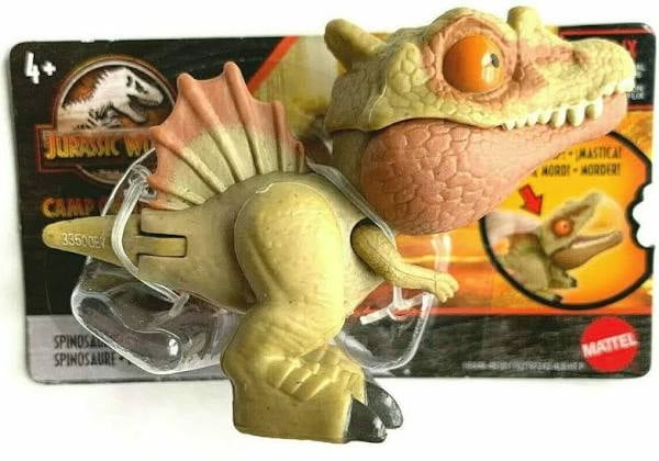 Jurassic World Camp Cretaceous Spinosaurus, 4 Years And Up, Brown, 1.77in