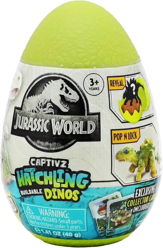 激レア　egg 複数号セット Jurassic World Captivz Hatchlings Buildable Dinos - Walmart.com