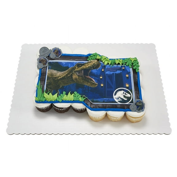 Jurassic World Cupcake Cake