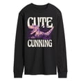 thumbnail image 1 of Jurassic World - Cute But Cunning - Men's Long Sleeve Graphic T-Shirt, 1 of 4