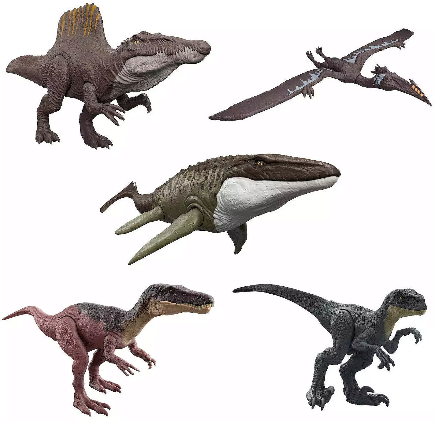 Jurassic World 恐竜フィギュア 7体セット Jurassic World Danger Multi-Pack Action Figure 5-Pack
