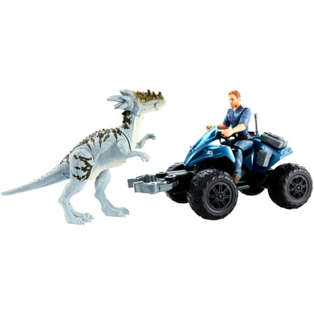 Jurassic World Deluxe Story Packs With Vehicles, Action Figures & Accessories