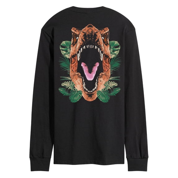 Jurassic World - Dino Face - Men's Long Sleeve Graphic T-Shirt