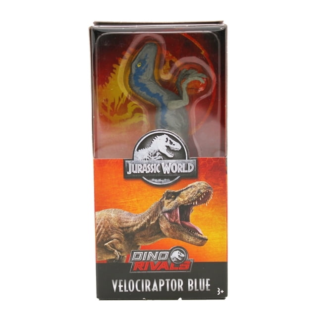 Jurassic World Dino Rivals Velociraptor Blue Action Figure