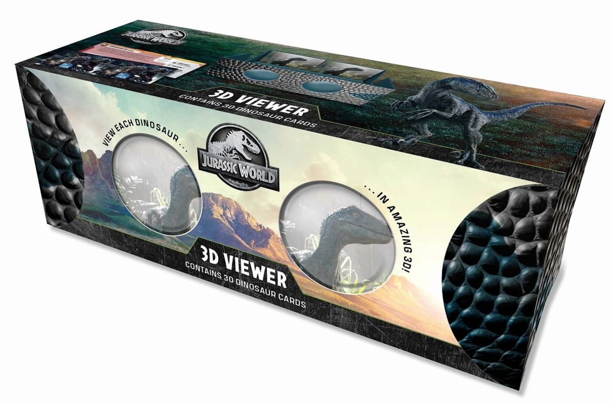 Jurassic World: Dinosaur 3D Viewer, (Hardcover)