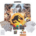 thumbnail image 1 of Jurassic World Dinosaur Art Kit Gel Pens Markers Stickers with Carrying Tin 600+ Pieces, 1 of 9