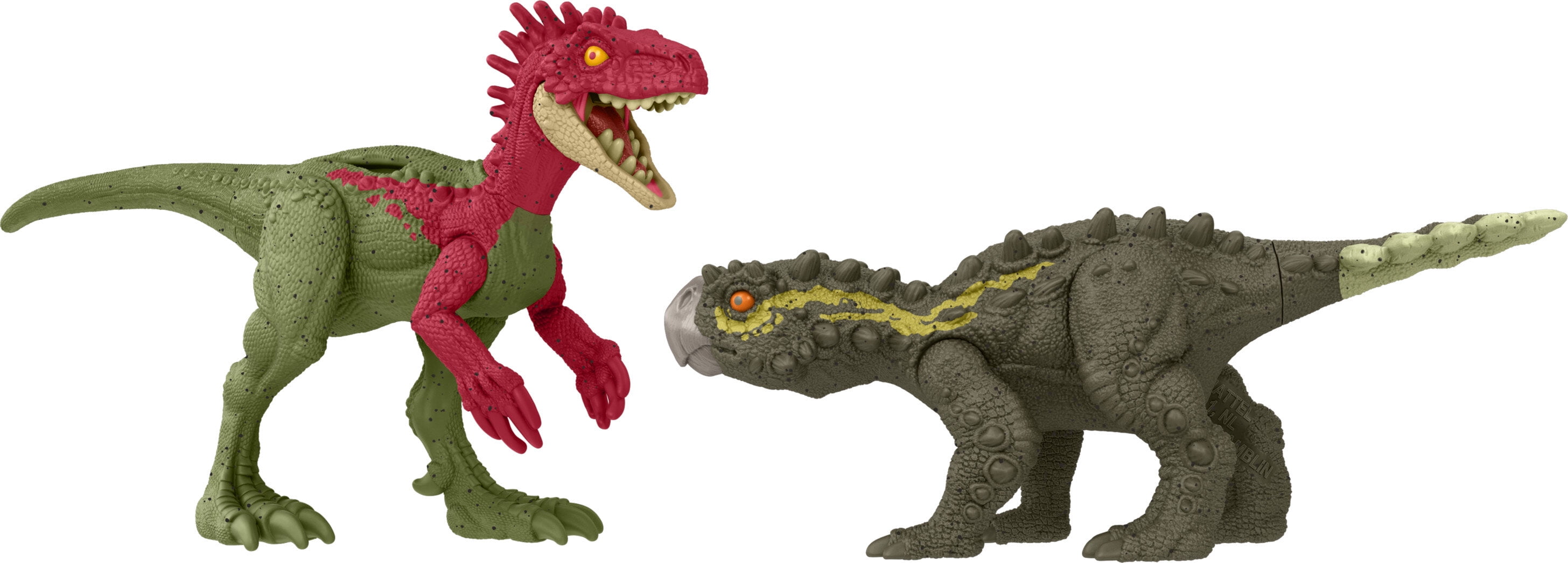 Jurassic World Dinosaur Danger Pack Eoraptor Vs Stegorous Action Figure Toys 5710