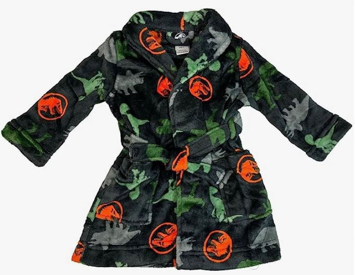 Jurassic World Boys Dinosaur Dressing Gown Jurassic World Dinosaur