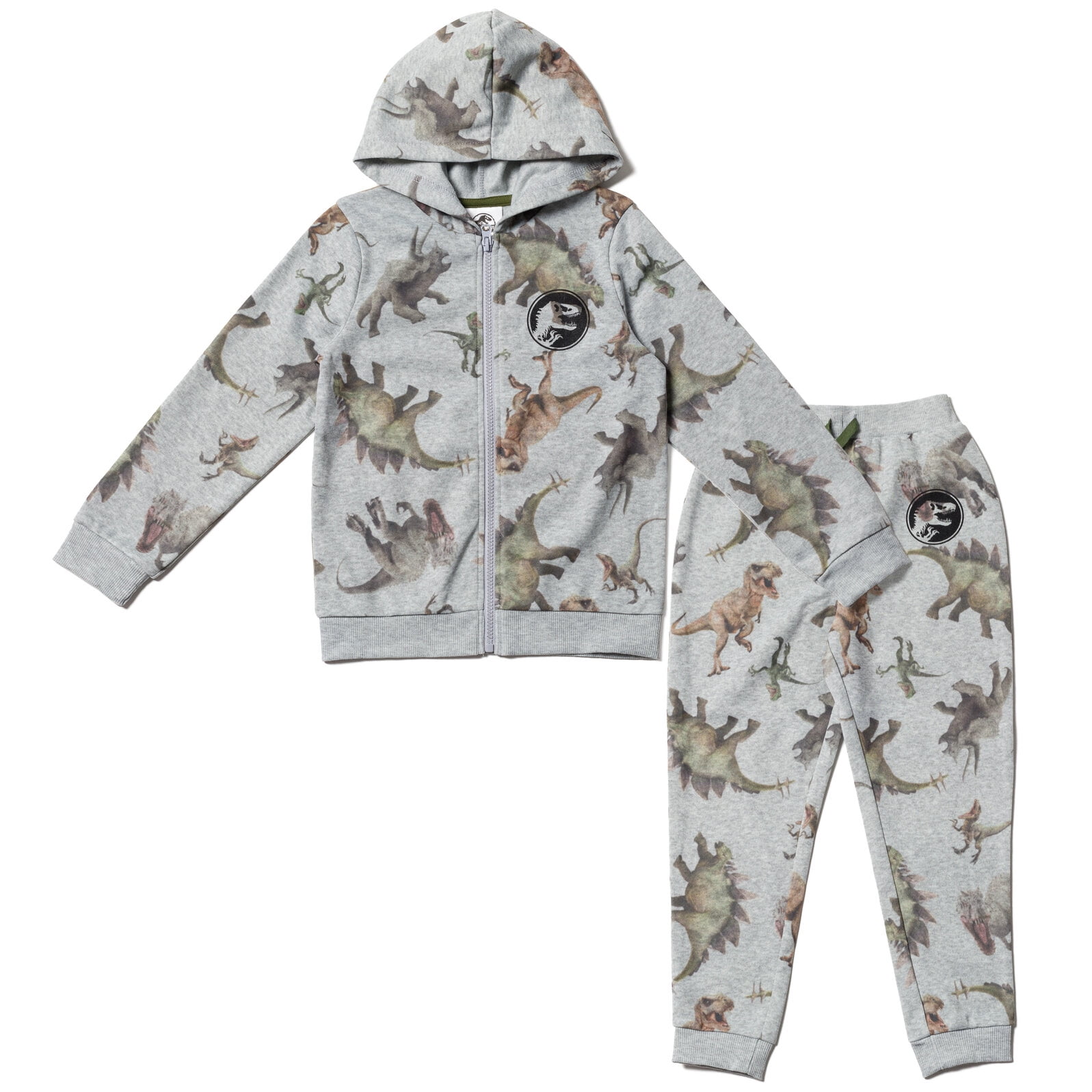 DINOSAUR FLEECE JOGGER - BLUE