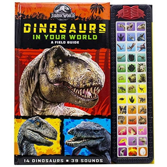 Pre-Owned Jurassic World: Dinosaurs in Your World a Field Guide Sound Book [With Battery] (Hardcover) 150374597X 9781503745971