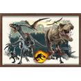 thumbnail image 1 of Jurassic World: Dominion - Aggression Wall Poster, 14.725" x 22.375" Framed, 1 of 5