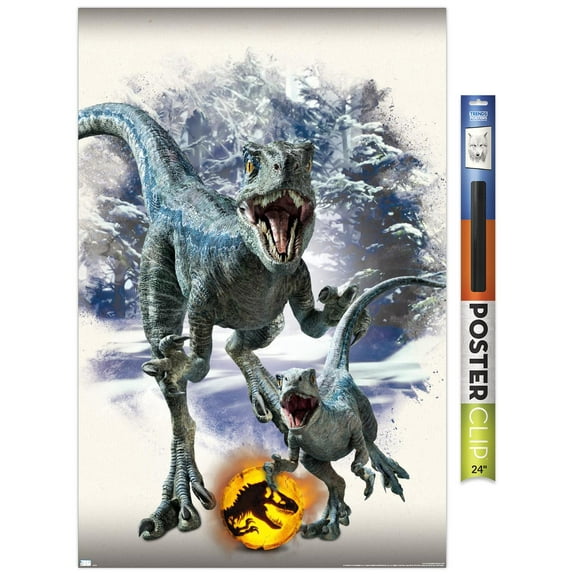Jurassic World: Dominion - Blue and Beta Focal Wall Poster, 22.375" x 34"