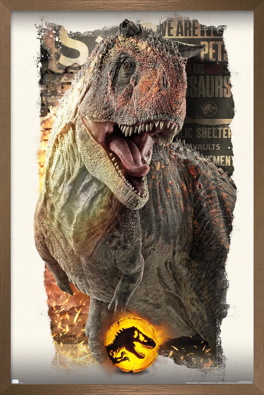Jurassic World: Dominion - Carnotaurus Focal Wall Poster, 22.375 x 34 