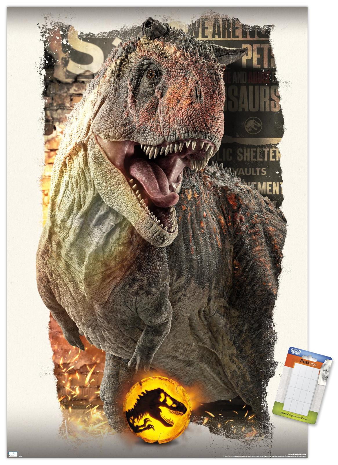 Jurassic World: Dominion - Carnotaurus Focal Wall Poster, 14.725