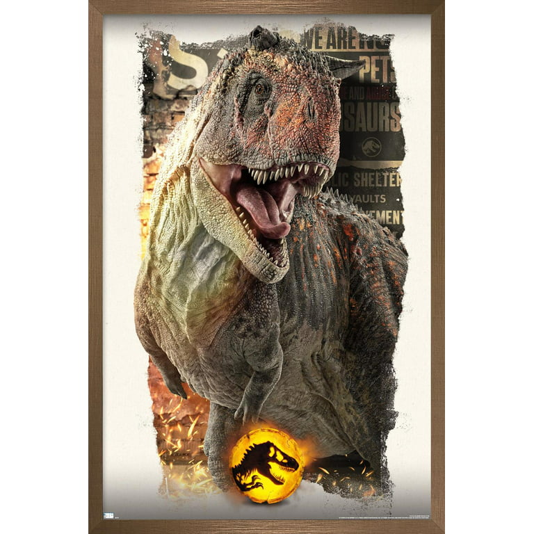 Jurassic World: Dominion - Carnotaurus Focal Wall Poster, 22.375
