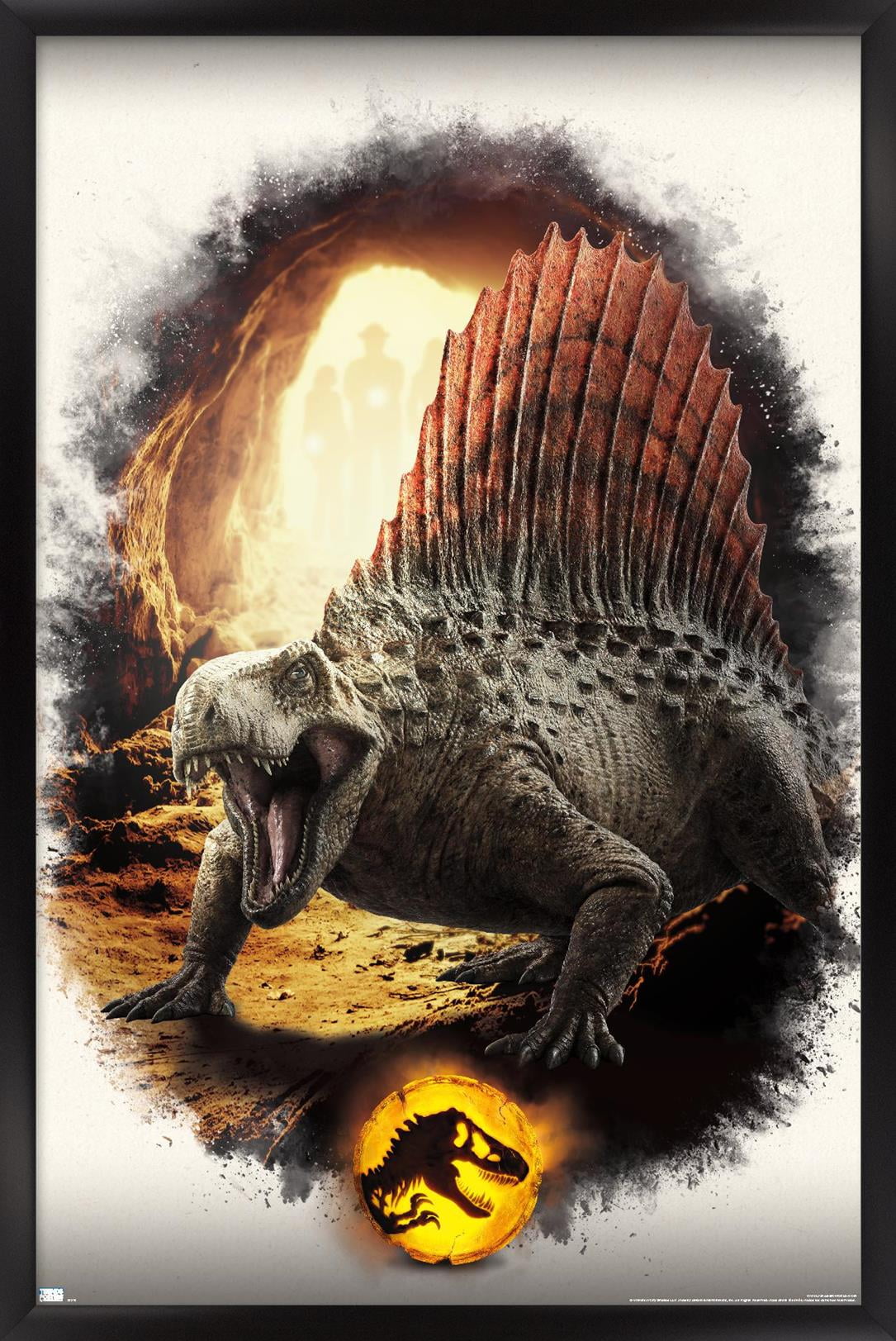 Jurassic World: Dominion - Dimetrodon Focal Wall Poster, 14.725" x 22.375" Framed