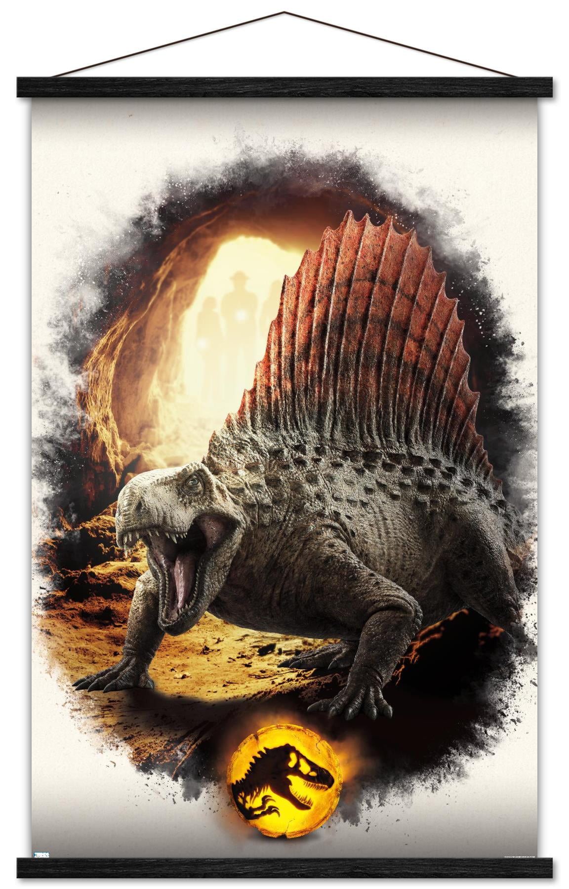 Jurassic World: Dominion - Dimetrodon Focal Wall Poster with Magnetic Frame, 22.375" x 34"
