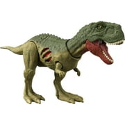 Jurassic World Dominion Extreme Damage Quilmesau Dinosaur Action Figure Toy, Battle Play
