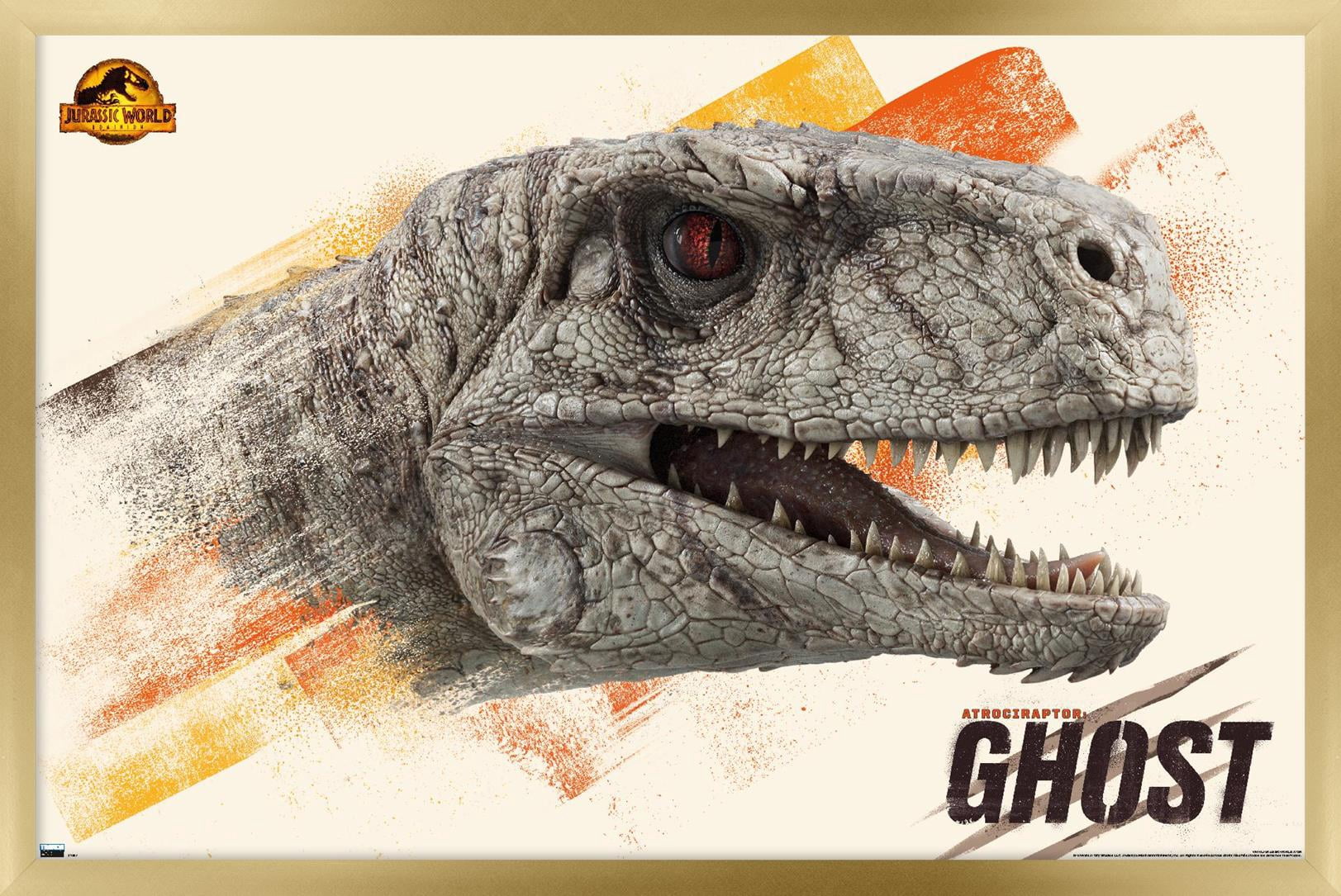 Jurassic World: Dominion - Ghost Wall Poster, 22.375" x 34" Framed