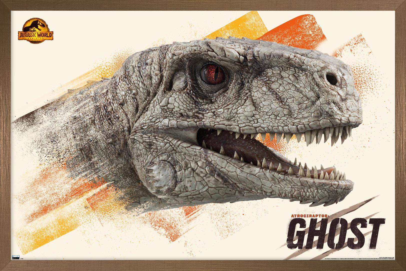 Jurassic World: Dominion - Ghost Wall Poster, 22.375" x 34" Framed