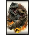thumbnail image 1 of Jurassic World: Dominion - Giga Vs T. Rex Wall Poster, 14.725" x 22.375" Framed, 1 of 6
