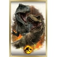 thumbnail image 1 of Jurassic World: Dominion - Giga Vs T. Rex Wall Poster, 22.375" x 34" Framed, 1 of 6