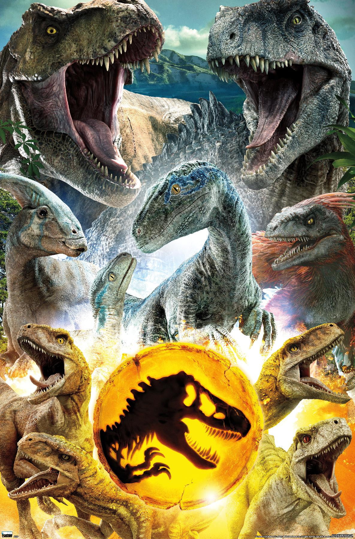 Jurassic World: Dominion - Group Wall Poster, 22.375