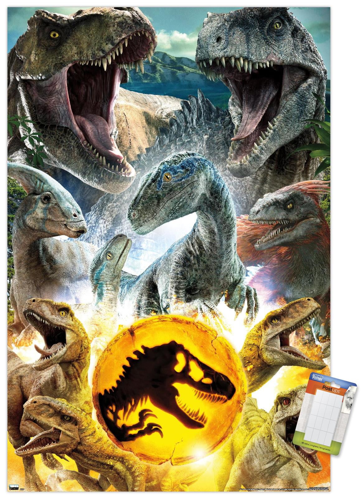 Jurassic World Dominion Sticker Sheets [4 per Pack], 1 - Kroger