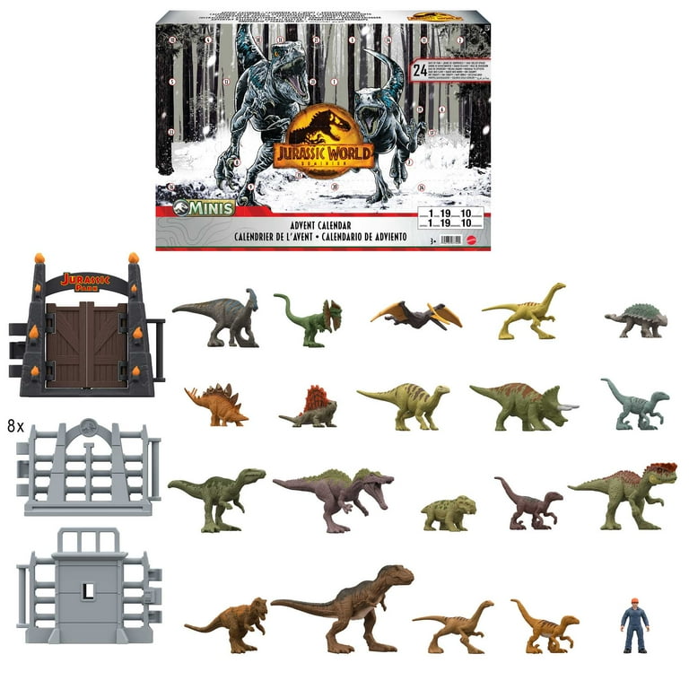 Jurassic World Dominion Advent Calendar Playset Pack Mini