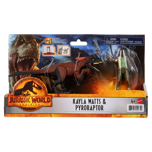 Jurassic World: Dominion Pack Kayla Watts & Pyroraptor Figure Set