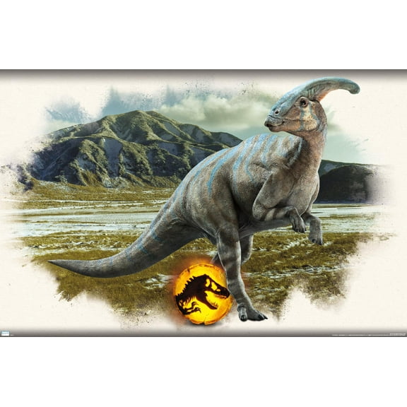 Jurassic World: Dominion - Parasaurolophus Focal Wall Poster, 22.375" x 34"