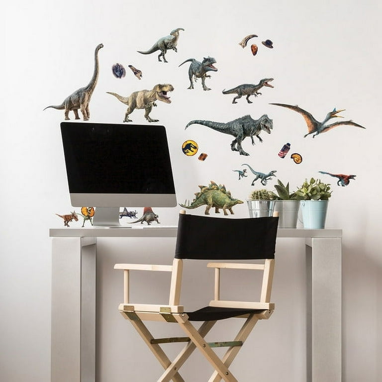 RoomMates Jurassic World 2 Removable Peel and Stick Wall Decals RoomMates Jurassic World 2 Removable Peel and Stick Wall Decals
