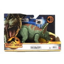 Jurassic World Dominion Roar Strikers Triceratops HDX34