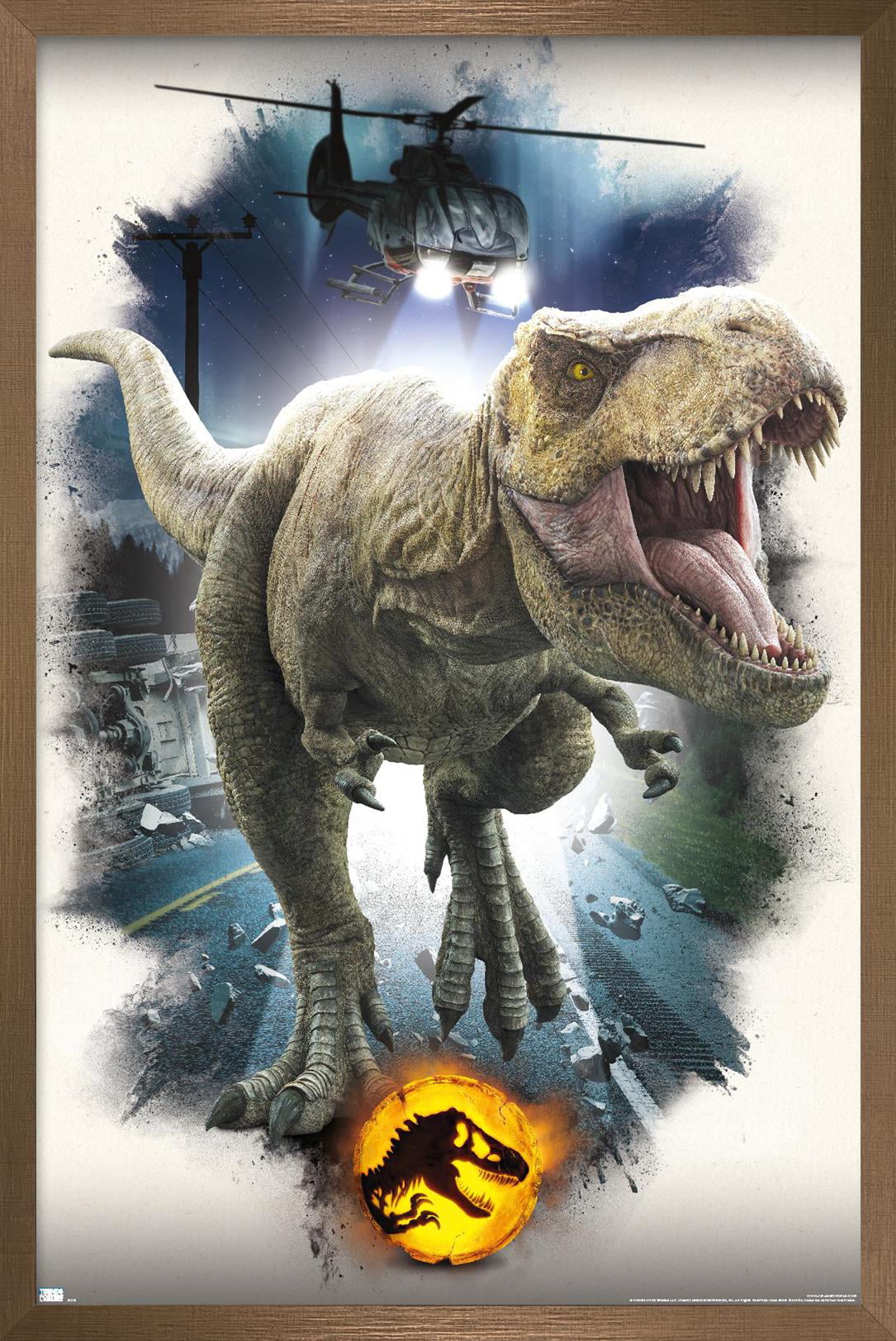 Jurassic World: Dominion - T. Rex Focal Wall Poster, 22.375 x 34