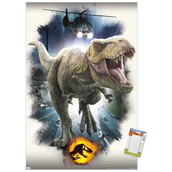 Jurassic World: Dominion - T. Rex Focal Wall Poster, 22.375" x 34"