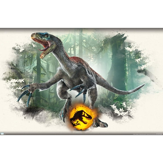 Jurassic World: Dominion - Therizinosaurus Focal Wall Poster, 14.725" x 22.375"