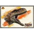 thumbnail image 1 of Jurassic World: Dominion - Tiger Wall Poster, 14.725" x 22.375" Framed, 1 of 6