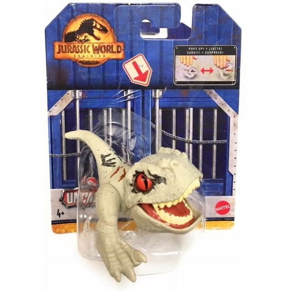 Jurassic World: Dominion Uncaged Snap Squad Attitudes Atrociraptor Mini Action Figure, (1.6")