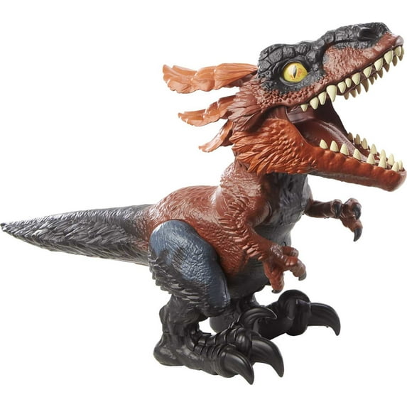 Jurassic World Dominion Uncaged Ultimate Pyroraptor Interactive Dinosaur Action Figure Toy