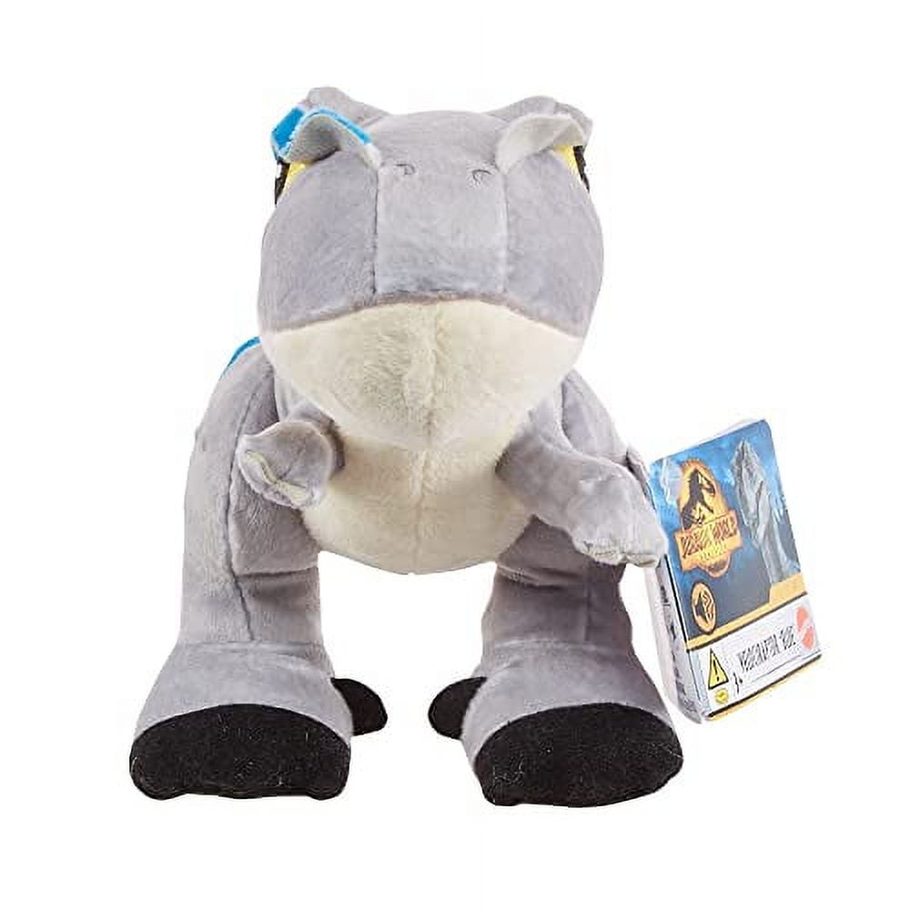 Jurassic World: Dominion Velociraptor Blue Plush Toy - Soft Stuffed ...