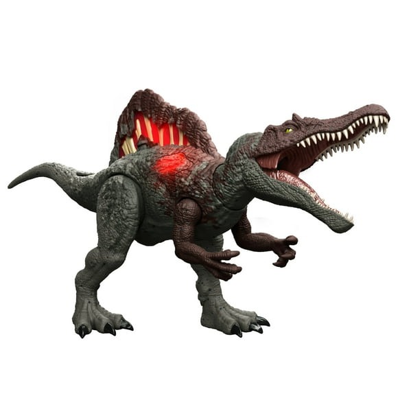 Jurassic World Epic Attack Slash Attackin' Spinosaurus Dinosaur Action Figure Toy, Multiple Features