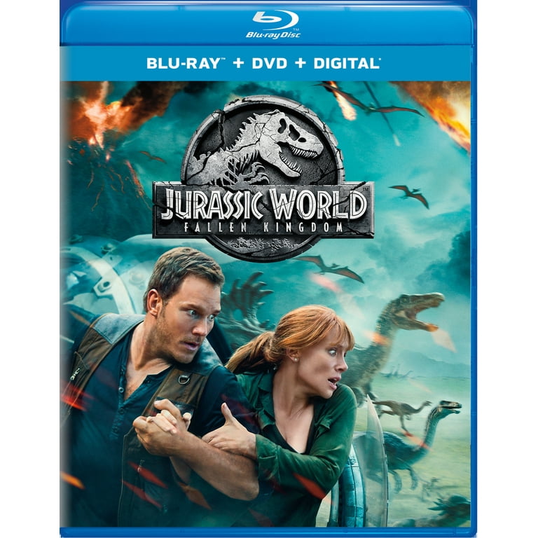 Jurassic World Fallen Kingdom BD Combo Pack with DVD Blu ray Walmart